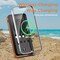 Portable Power Bank w/ Wireless Charging, 4 Built-in Cables, Solar Panel, 10000mAh Battery, IP65 Waterproof, Dustproof, LED Flashlight